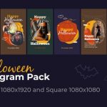 Videohive Halloween Instagram - Vertical and Square 28749751
