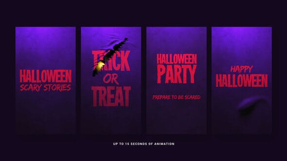Videohive Halloween Scary Stories 24875429