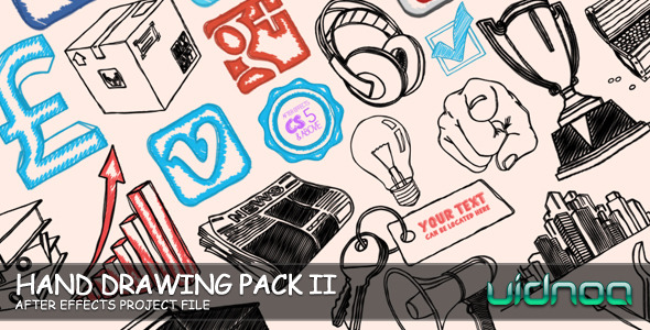 Videohive Hand Drawing Pack II 12638408