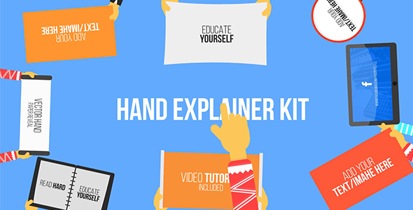 Videohive Hand Explainer Kit 19572128