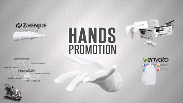 Videohive Hands Promotion Pack 3738224