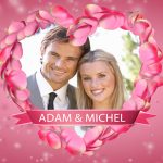 Videohive Heart of petals - Wedding opener