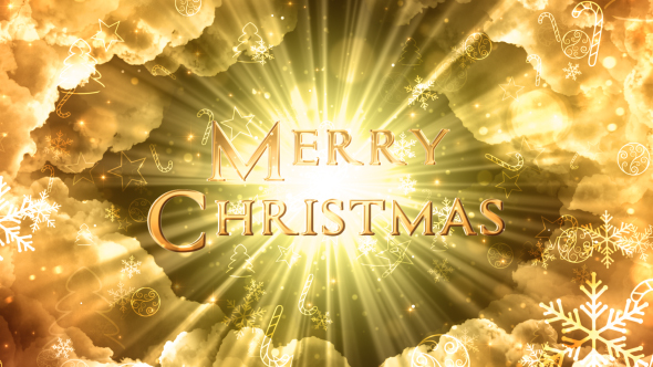 Videohive Heavenly Christmas Titles 19010273