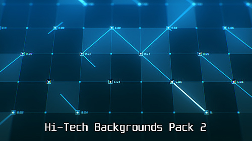 Videohive Hi-Tech Backgrounds Pack 2
