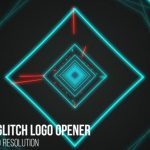 Videohive High Tech Glitch Logo Opener 15965331