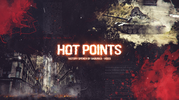 Videohive History Opener Hot Points 21518138