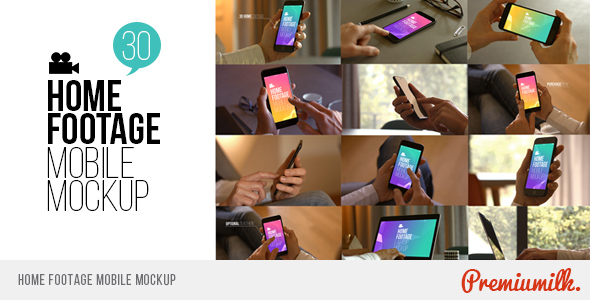 Videohive Home Footage Mobile Mockup 19169905