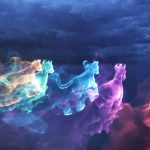 Videohive Horse Particle Trails Logo 24767785