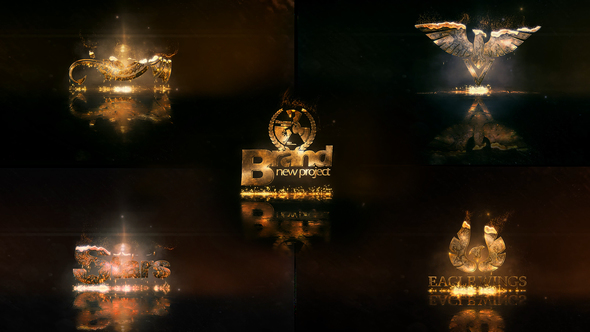 Videohive Hot And Gold Logo 22497351