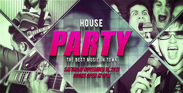Videohive House Party 5893419