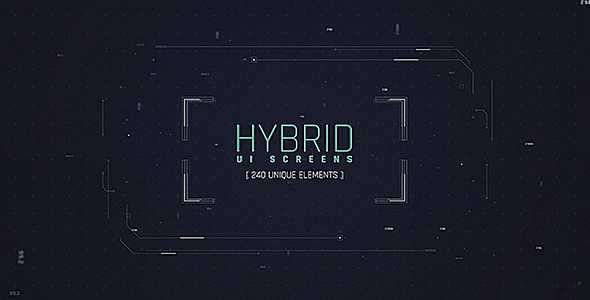 Videohive Hybrid Ui Screens 19482085
