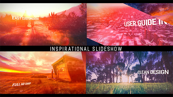 Videohive Inspirational Parallax Slideshow 19219370