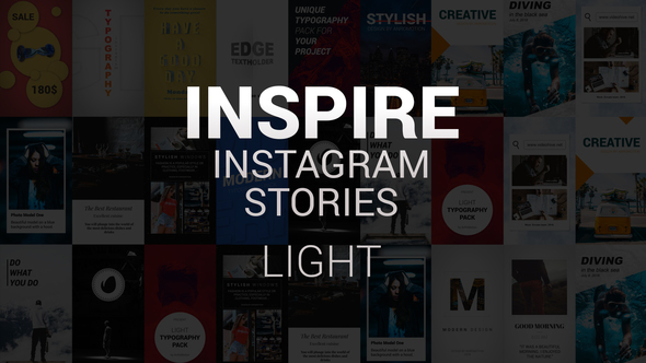 Videohive Inspire Instagram Stories Light 21688219