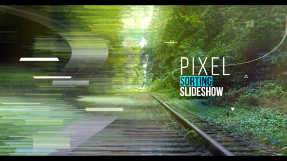 Videohive Inspire Pixel Sorting Slideshow 19392058