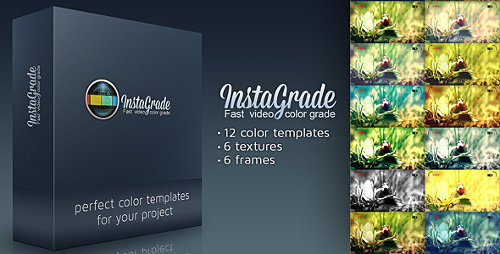 Videohive InstaGrade - Color Correction Template