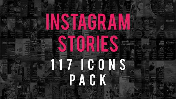Videohive Instagram Stories Icons Pack 22790805