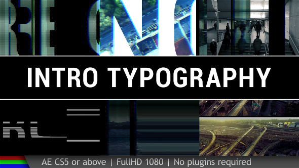 Videohive Intro Typography 19394192
