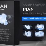 Videohive Iran Map - Islamic Republic of Iran Persia Map Kit 27060574