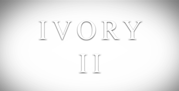 Videohive Ivory 2 147337