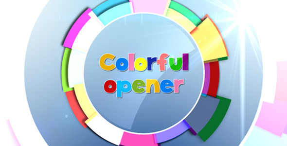 Videohive Kids Colorful Opener 3063496