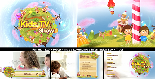 Videohive Kids TV Show Pack 19869909