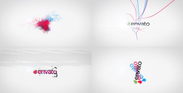 Videohive Kinetic Tricolor - A Quick Logo Reveals Package 7227681