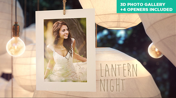 Videohive Lantern Night - Wedding Photo Gallery