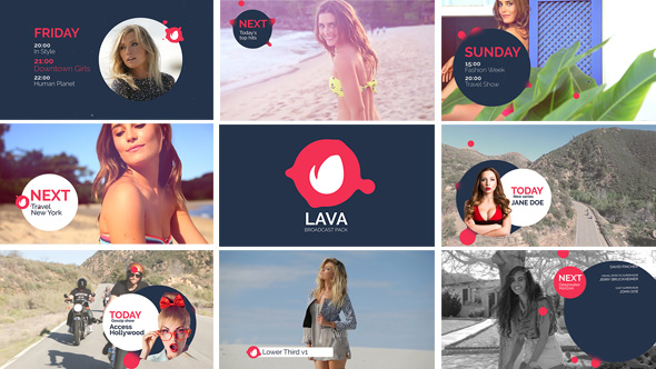 Videohive Lava Broadcast Package 18681283