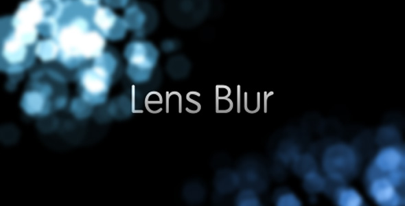 Videohive Lens Blur Intro 1946685