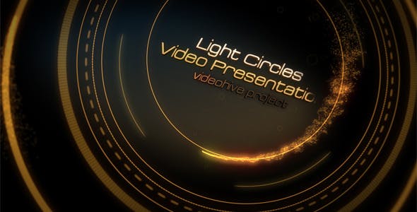 Videohive Light Circles 785984