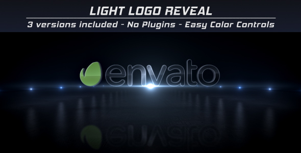 Videohive Light Logo Reveal 16858409