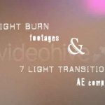 Videohive Light transitions & burns