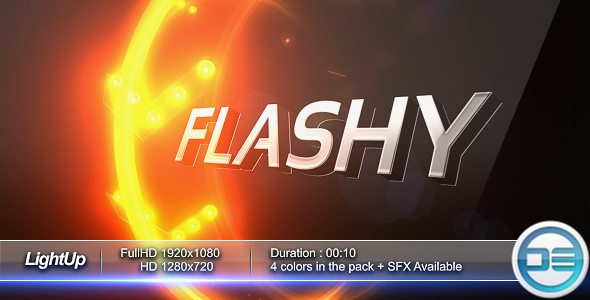 Videohive LightUp - 3D Logo Intro 180025