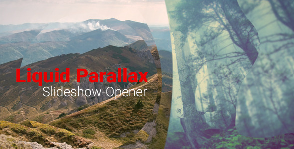 Videohive Liquid Parallax Slideshow Opener 12837509