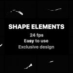 Videohive Liquid Shape Elements 21611084