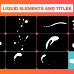 Videohive Liquid Shapes And Titles 22702061
