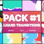 Videohive Liquid Transitions Pack 01 23263876