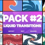Videohive Liquid Transitions Pack 02 23279976