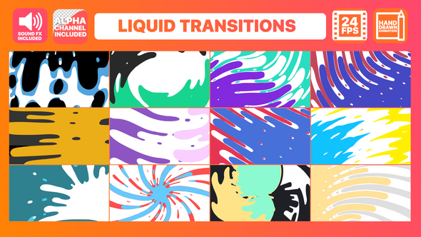 Videohive Liquid Transitions Pack 22049795