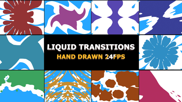 Videohive Liquid Transitions Pack 22658572