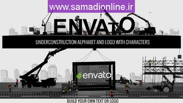 Videohive Logo Constructor Alphabet Builder With Characters 10105969