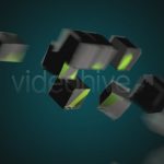 Videohive Logo Cubes Transformation