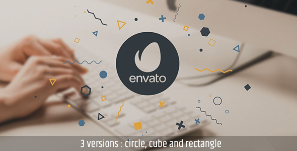 Videohive Logo Reveal with Geometric Particles V2 19562832
