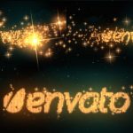 Videohive Logo Text Intro - Glitters 5328024
