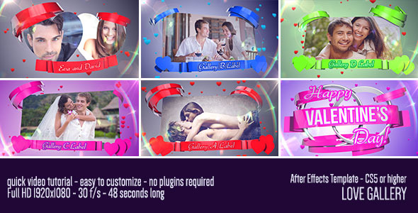 Videohive Love Gallery 6769608