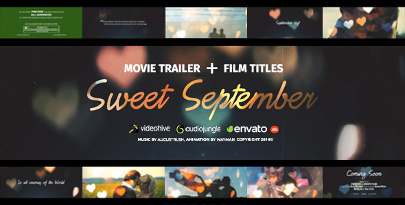 Videohive Love Story - Sweet September 8430651