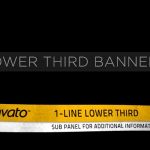Videohive Lower Third Ribbon Banners 231556