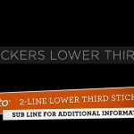 Videohive Lower Third Stickers 153157