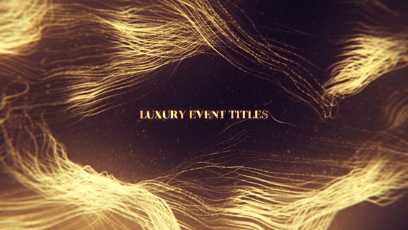Videohive Luxury Event Titles 21591602