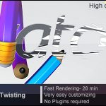 Videohive Magic Pencil Twisting 3170946